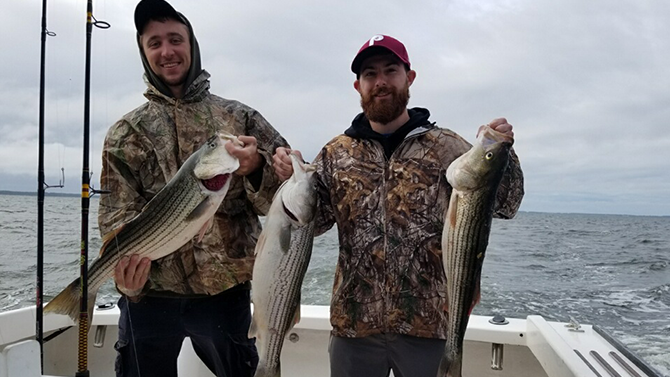 Brothers Show Off Winnings During 2019 Fishing Trip